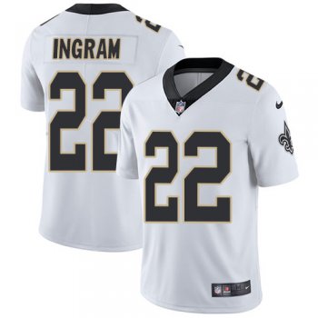 Nike New Orleans Saints #22 Mark Ingram White Men's Stitched NFL Vapor Untouchable Limited Jersey
