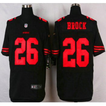 San Francisco 49ers #26 Tramaine Brock 2015 Nike Black Elite Jersey