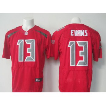Men's Tampa Bay Buccaneers #13 Mike Evans Nike Red Color Rush 2015 NFL Elite Jersey