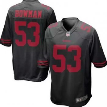 Nike San Francisco 49ers #53 NaVorro Bowman 2015 Black Limited Jersey