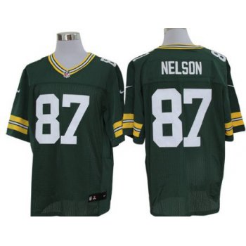 Nike Green Bay Packers #87 Jordy Nelson Green Limited Jersey