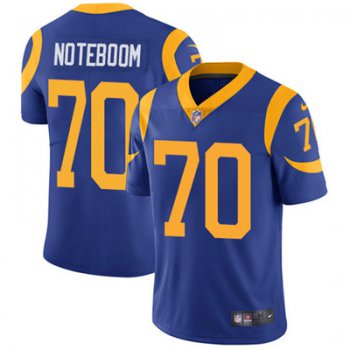 Nike Los Angeles Rams #70 Joseph Noteboom Royal Blue Alternate Men's Stitched NFL Vapor Untouchable Limited Jersey