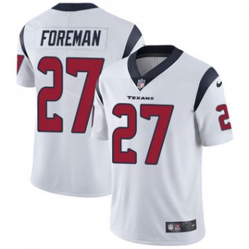 Nike Houston Texans #27 D'Onta Foreman White Men's Stitched NFL Vapor Untouchable Limited Jersey