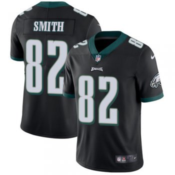 Nike Philadelphia Eagles #82 Torrey Smith Black Alternate Men's Stitched NFL Vapor Untouchable Limited Jersey