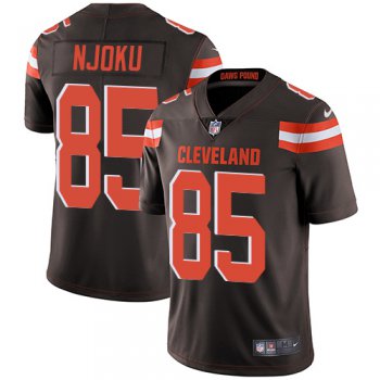 Nike Cleveland Browns #85 David Njoku Brown Team Color Men's Stitched NFL Vapor Untouchable Limited Jersey