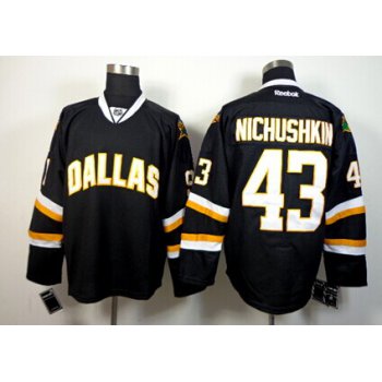 Dallas Stars #43 Valeri Nichushkin Black Jersey