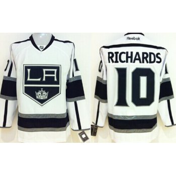 Los Angeles Kings #10 Mike Richards White Jersey