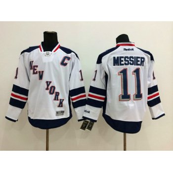 New York Rangers #11 Mark Messier 2014 Stadium Series White Jersey
