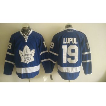 Men's Toronto Maple Leafs #19 Joffrey Lupul Royal Blue 2016-17 Home 100TH Anniversary Hockey Jersey