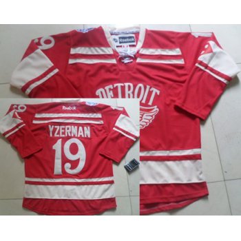 Detroit Red Wings #19 Steve Yzerman 2014 Winter Classic Red Jersey