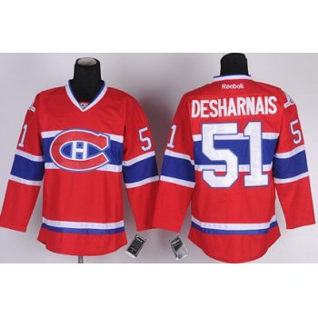 Montreal Canadiens #51 David Desharnais Red CH Jersey