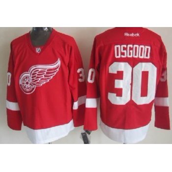 Detroit Red Wings #30 Chris Osgood Red Jersey