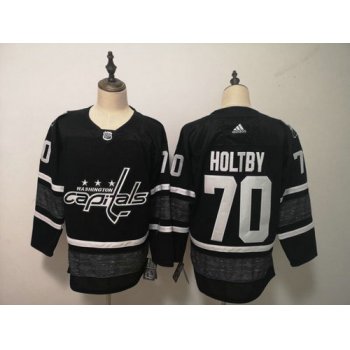 Adidas Capitals 70 Braden Holtby Black 2019 NHL All-Star Game Parley Authentic Player Jersey