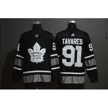 Men's Toronto Maple Leafs 91 John Tavares Black 2019 NHL All-Star Adidas Jersey
