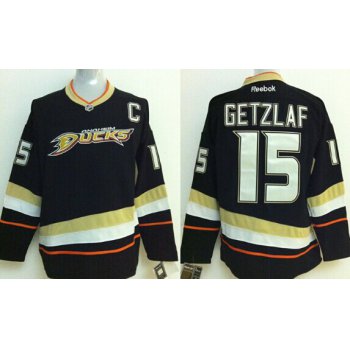 Anaheim Ducks #15 Ryan Getzlaf Black Jersey