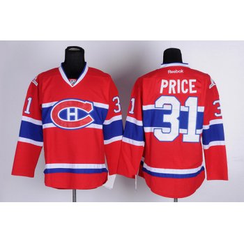 Montreal Canadiens #31 Carey Price Red CH Jersey