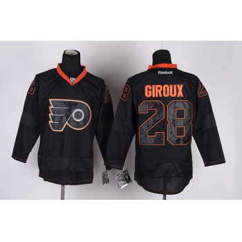 Philadelphia Flyers #28 Claude Giroux Black Ice Jersey