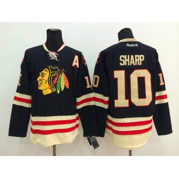 Chicago Blackhawks #10 Patrick Sharp 2015 Winter Classic Black Jersey