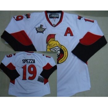 Ottawa Senators #19 Jason Spezza White 2012 All-Star Patch Jersey
