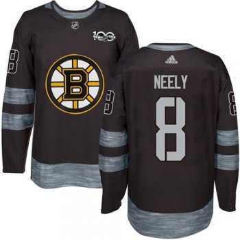 Adidas Bruins #8 Cam Neely Black 1917-2017 100th Anniversary Stitched NHL Jersey