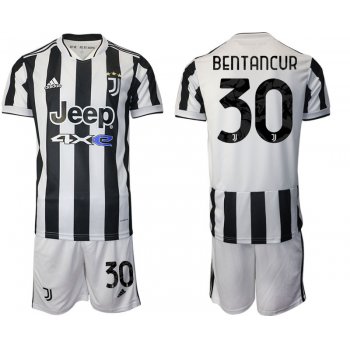 Men 2021-2022 Club Juventus home white 30 Adidas Soccer Jerseys