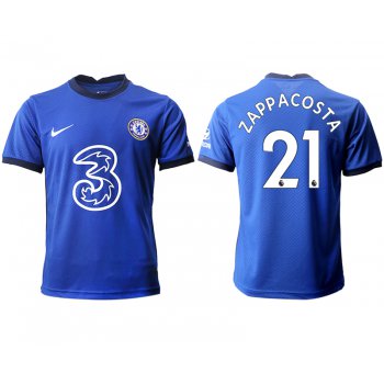 Men 2020-2021 club Chelsea home aaa version 21 blue Soccer Jerseys