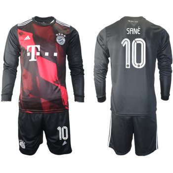 2021 Men Bayern Munich away long sleeves 10 soccer jerseys