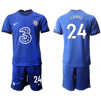 Men 2020-2021 club Chelsea home 24 blue Soccer Jerseys