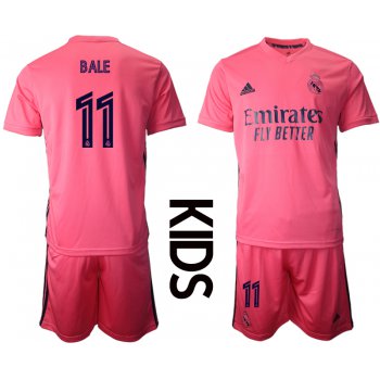 Youth 2020-2021 club Real Madrid away 11 pink Soccer Jerseys