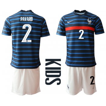 2021 France home Youth 2 soccer jerseys