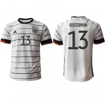 Men 2021 Europe Germany home AAA version 13 white soccer jerseys