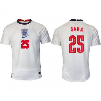 Men 2021 Europe England home AAA version 25 soccer jerseys