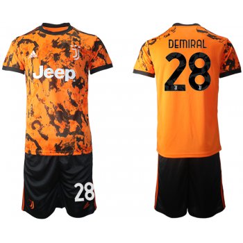 Men 2020-2021 club Juventus Second away 28 orange Soccer Jerseys