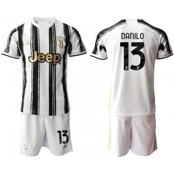 Men 2020-2021 club Juventus home 13 white black Soccer Jerseys