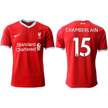 Men 2020-2021 club Liverpool home aaa version 15 red Soccer Jerseys