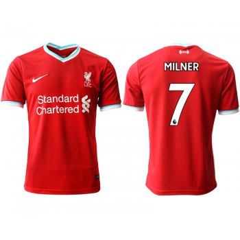 Men 2020-2021 club Liverpool home aaa version 7 red Soccer Jerseys
