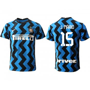 Men 2020-2021 club Inter Milan home aaa versio 15 blue Soccer Jerseys