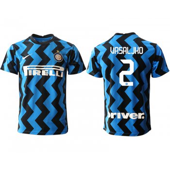 Men 2020-2021 club Inter Milan home aaa versio 2 blue Soccer Jerseys