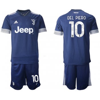 Men 2020-2021 club Juventus away 10 blue Soccer Jerseys1