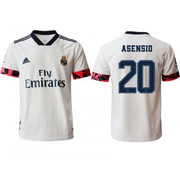 Men 2020-2021 club Real Madrid home aaa version 20 white Soccer Jerseys2