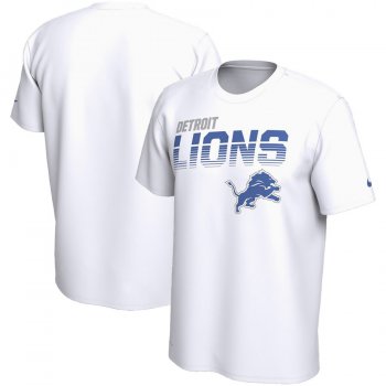 Detroit Lions Nike Sideline Line of Scrimmage Legend Performance T Shirt White
