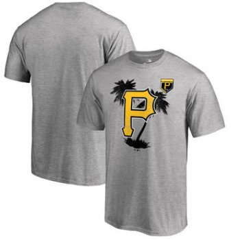 Pittsburgh Pirates Fanatics Branded 2018 MLB Spring Training Vintage T Shirt Heather Gray