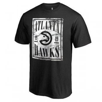Men's Atlanta Hawks Fanatics Branded Black Court Vision T-Shirt
