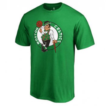 Men's Boston Celtics Kelly Green Primary Logo T-Shirt