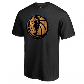 Men's Dallas Mavericks Black Hardwood T-Shirt
