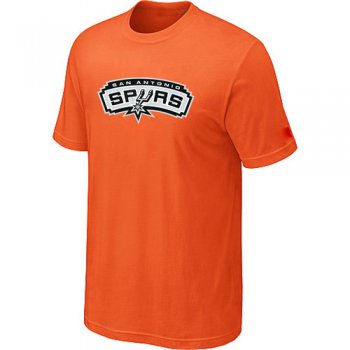 San Antonio Spurs Big & Tall Primary Logo Orange NBA T-Shirt