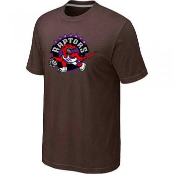 Toronto Raptors Big & Tall Primary Logo Brown NBA T-Shirt