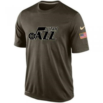 Utah Jazz Salute To Service Nike Dri-FIT T-Shirt