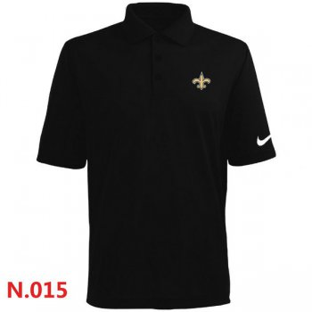 Nike New Orleans Saints Players Performance Polo -Black