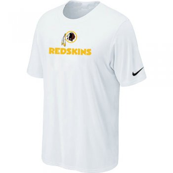 Nike Washington Redskins Authentic Logo T-Shirt White